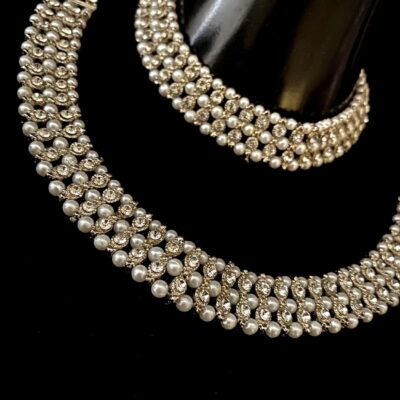 silver anklet